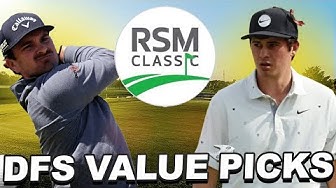 DFS Value Plays - 2022 RSM Classic: Top Draftkings Golf Plays Priced Under $8,000