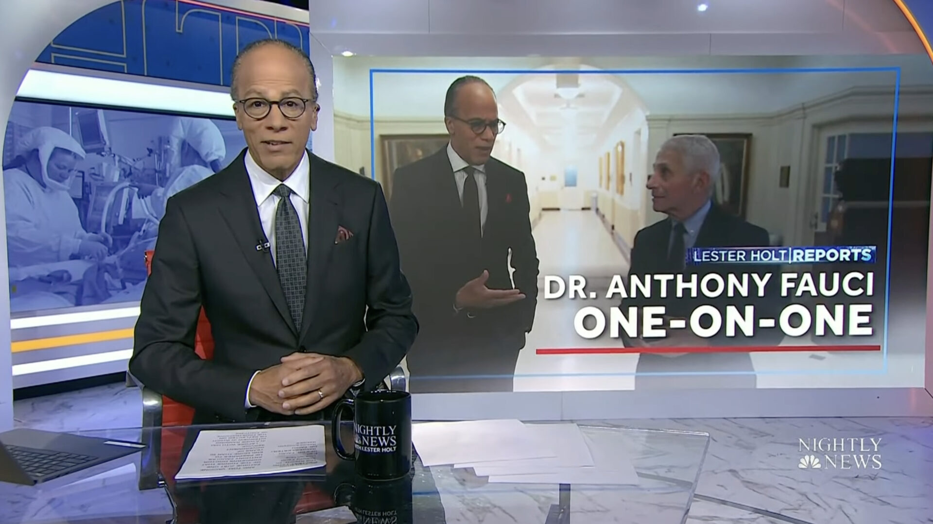 Dr. Anthony Fauci one-on-one
