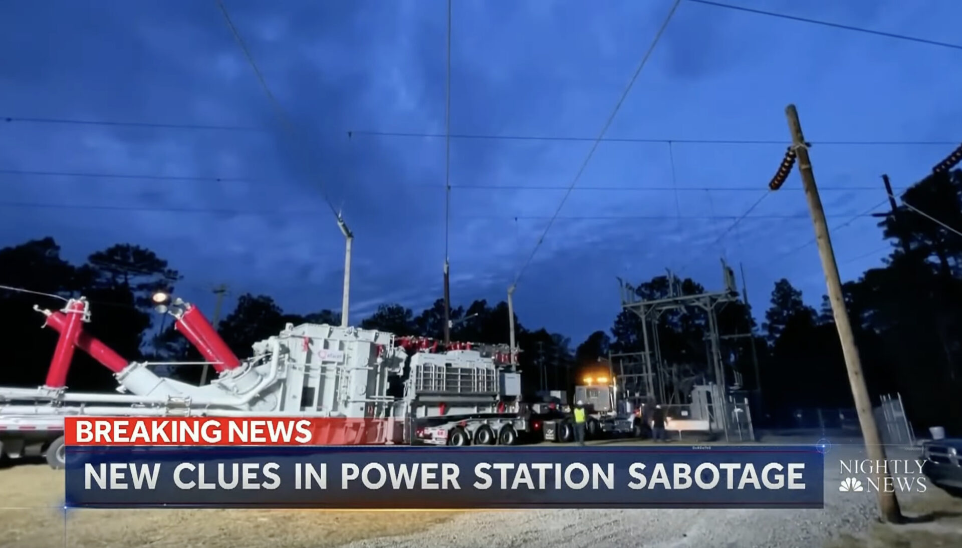 New clues in power station sabotage