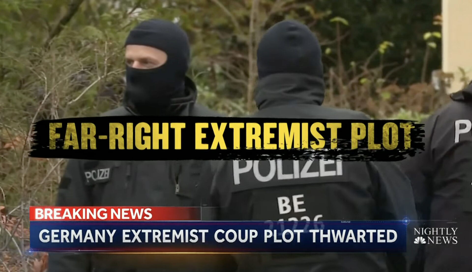 Germany extremist coup plot thwarted