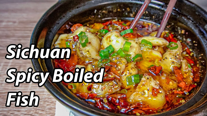How to make Shui Zhu Yu 水煮鱼 | Spicy and Numbing Sichuan Poached Fish | Chinese Boiled Fish Recipe
