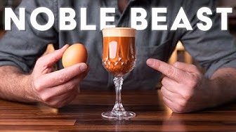 The Noble Beast - a whole-egg holiday drink with BIG flavor!