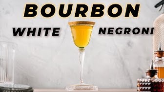 A Bourbon answer to the White Negroni - The Brown Bomber cocktail