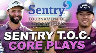 DFS Core Plays - 2023 Sentry Tournament of Champions Draftkings Golf Picks: Top Plays Priced $8,000+