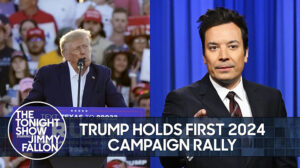 Trump Holds First 2024 Campaign Rally, Elon Musk Values Twitter at $20 Billion | The Tonight Show