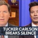 Tucker Carlson Breaks Silence, DeSantis Plans Mid-May Campaign Launch | The Tonight Show