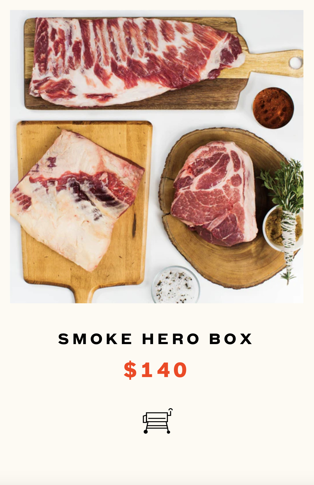 Porter Road Smoked Curated Meat Box