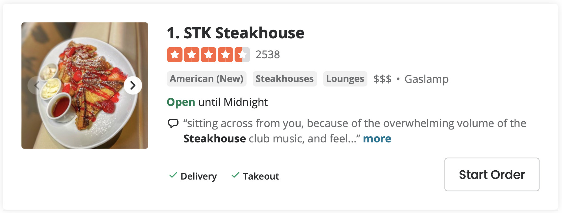 STK Steakhouses