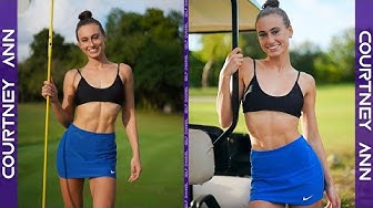 Watch Courtney Ann Smash the Golf Course - What Happened Next Will Shock You!