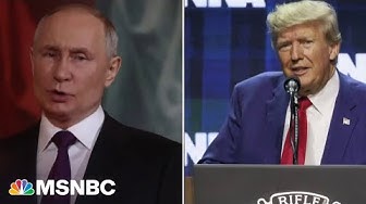 ‘Putin is a sending signal to MAGA base’: Fmr. CIA director on Putin's sanctions, including Maddow