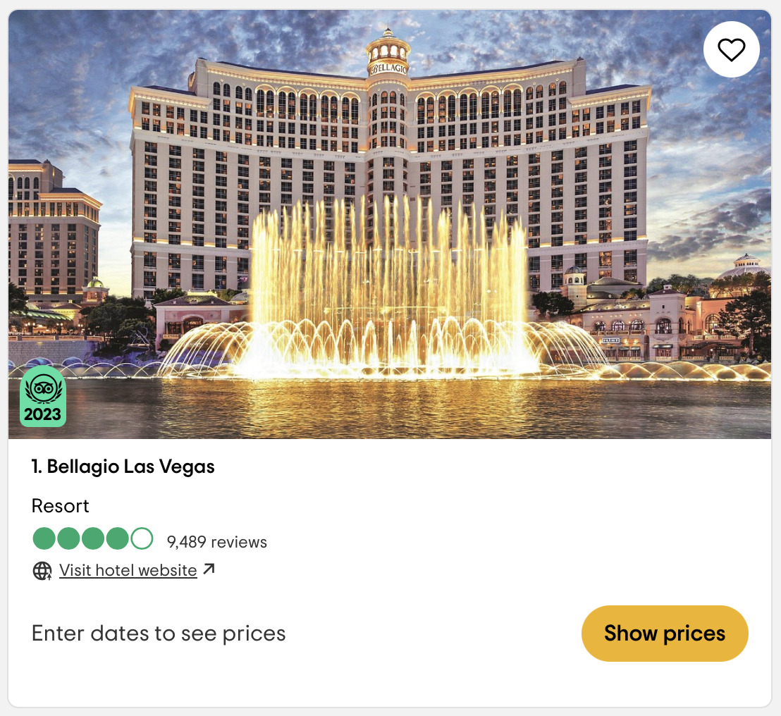 Bellagio Las Vegas | Las Vegas Luxury Resorts