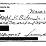 proof that Joe Biden benefited from his family’s influence peddling scheme
