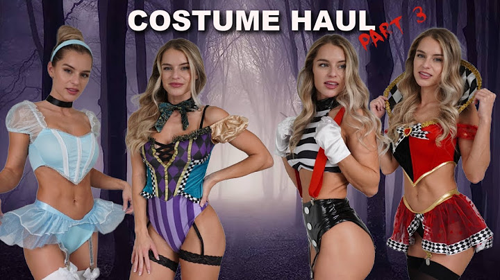 Bri Lauren Halloween Costume Haul