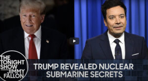 Fallon: Trump Revealed Nuclear Submarine Secrets, Travis Kelce Speaks Out on NFL Taylor Swift Coverage
