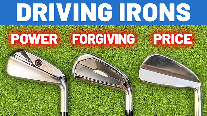 Golf Club Review The BEST NEW driving irons in golf!