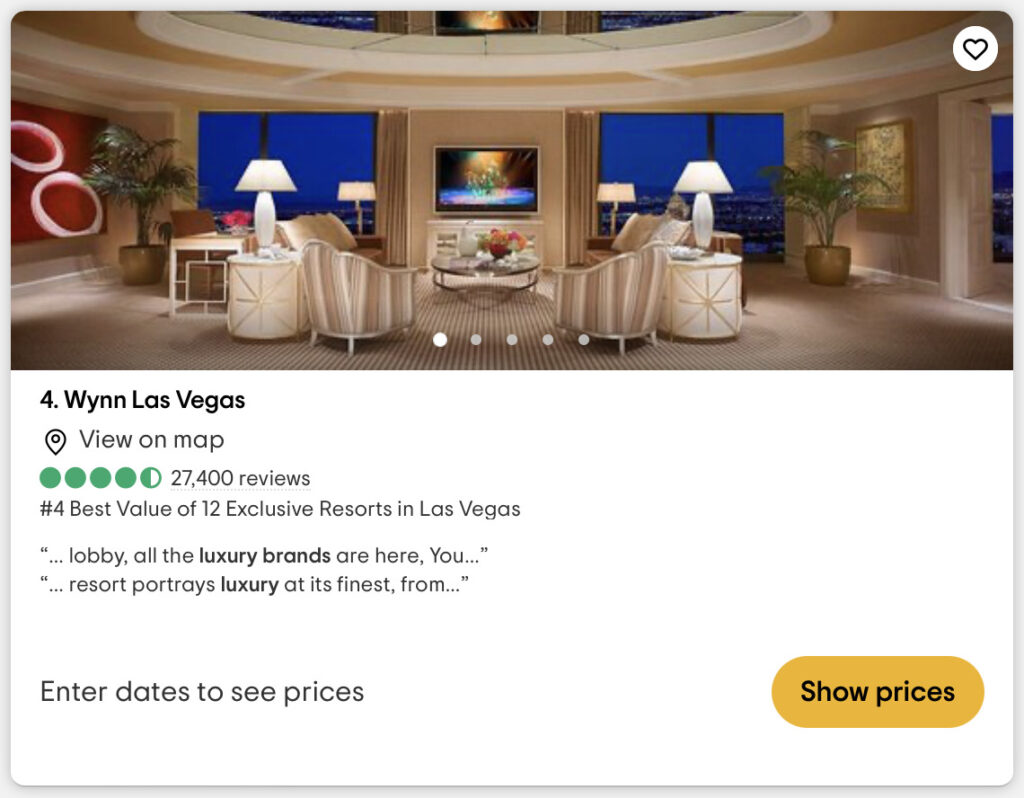 Las Vegas Luxury Resorts | Wynn Las Vegas