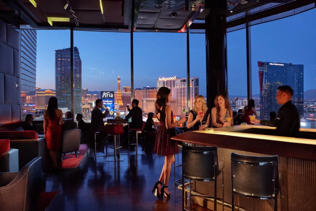 Las Vegas Sky Bar Waldorf Astoria