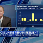 Retail sales came in stronger due to climbing wages, says The Conference Board's Steve Odland