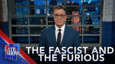 Colbert: Donald Trump Is A Fascist | Stephen Miller’s Horrific Immigration Plan | Bernie Stops A Fight