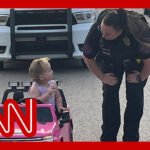 Cop pulls over toddler