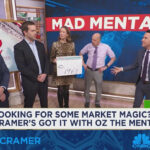 Jim Cramer conjures market magic with Oz The Mentalist | Stock Market Projections | The Smoking Chair