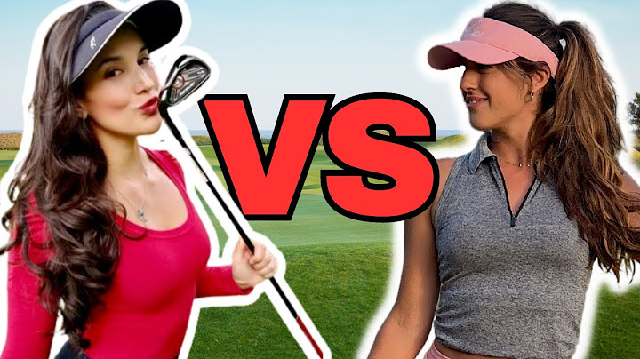 9 HOLE MATCH | Fit Golfer Girl VS Sabrina Andolpho