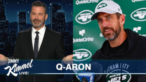 Jimmy Kimmel | Aaron Rodgers Reportedly Shared False Sandy Hook Conspiracies & Trump Blames EVERYTHING on A.I.