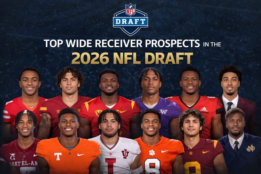 Top wide receiver prospects 2026 NFL Draft