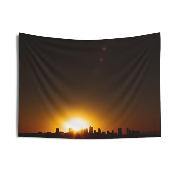 Concrete Landscape At Golden Hour By Nathan Dumlao Indoor Wall Tapestry