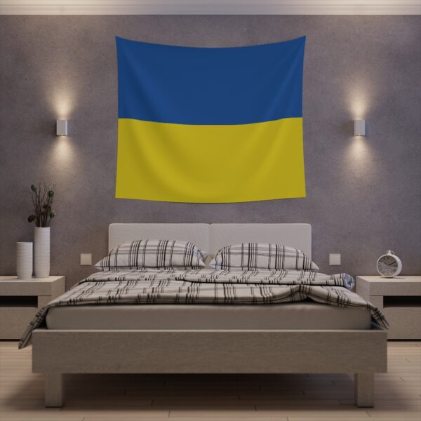 Ukraine Flag Wall Tapestry
