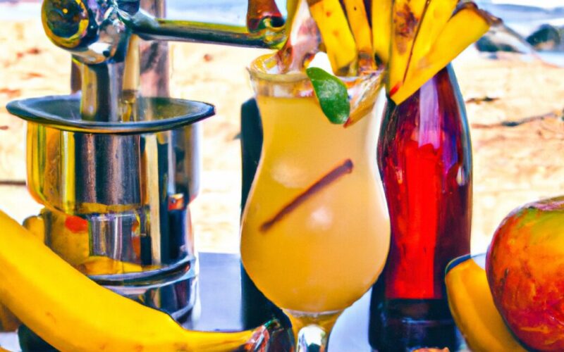 how to make a Banana Rum Punch